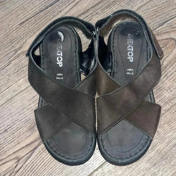 gextop Shoes - Gextop Vera pelle sandals